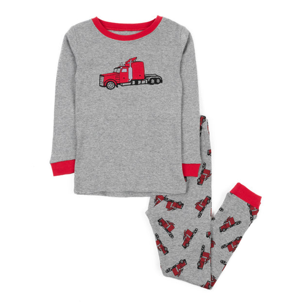Leveret Kids Two Piece Cotton Pajamas Multi US 4T 2