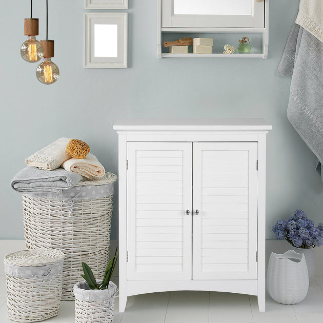 Teamson Home Glancy Floor Cabinet White 4