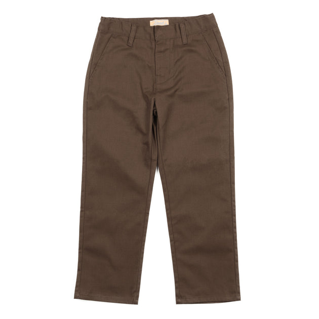 Pantalon Chino Enfant Vert US 10 Leveret 3
