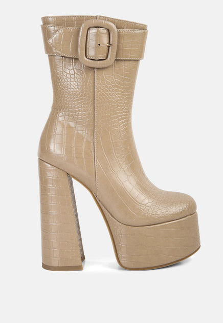 London Rag SH2543 Ankle Boots White US 7 2