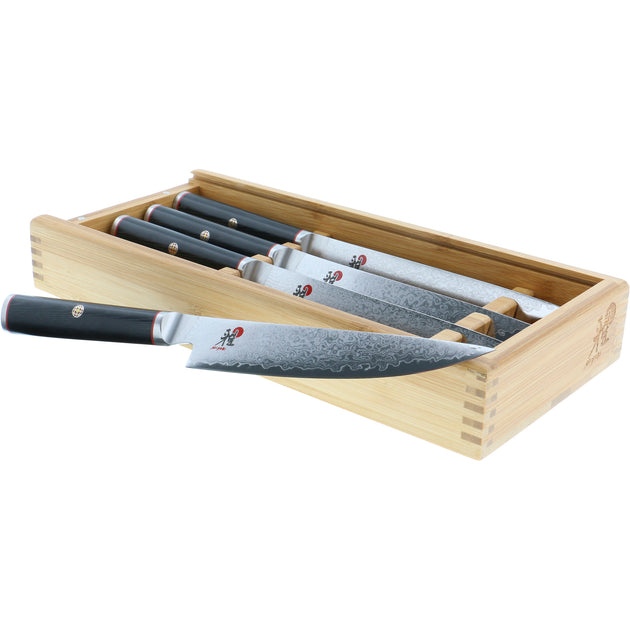 Miyabi Kaizen Steak Knife Set Black 2