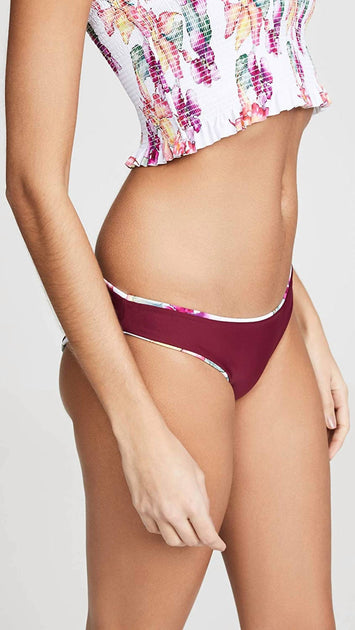 PQ Swim WIL-211F Reversible Hipster Bikini Bottom Multi Small 4