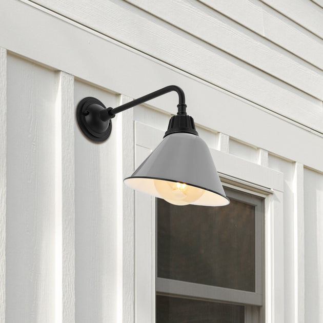 Jonathan Y Croydon LED Wall Sconce Black 4