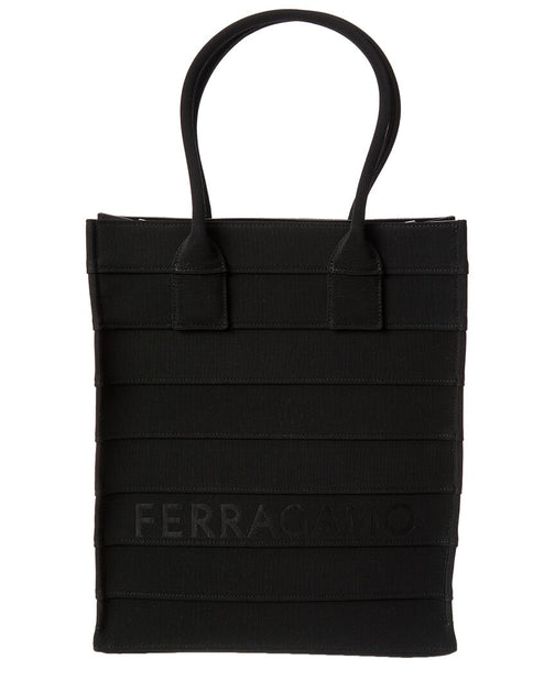 Salvatore Ferragamo Ferragamo Logo Tote Black Large 2