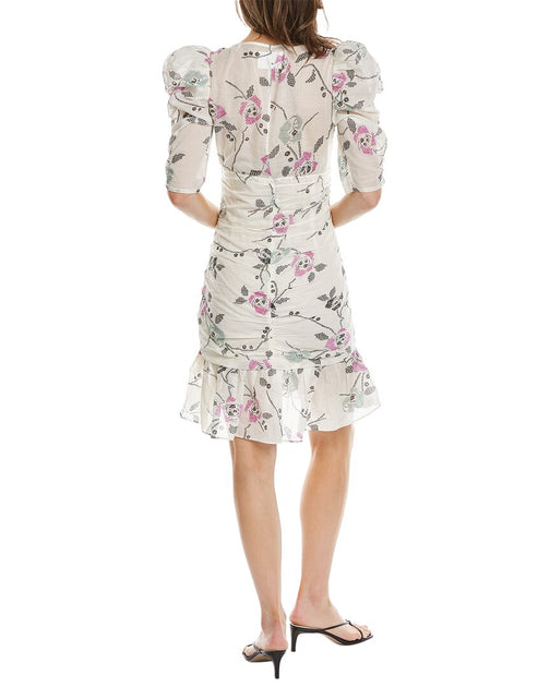 Isabel Marant Etoile Galdino Minikleid Multi EU 36 3