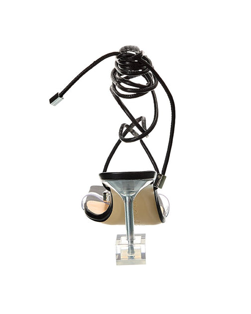 Mach & Mach Crystal Square Sandal Black EU 36.5 4