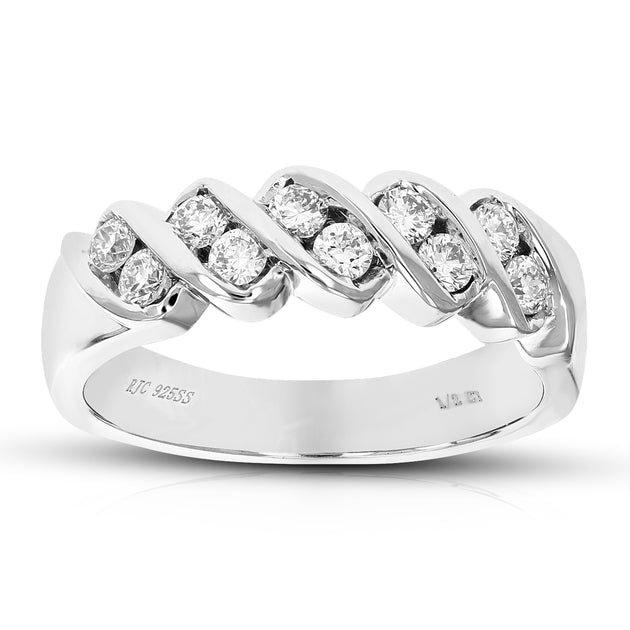 Vir Jewels Lab Grown Diamond Engagement Ring Silver US 5 2