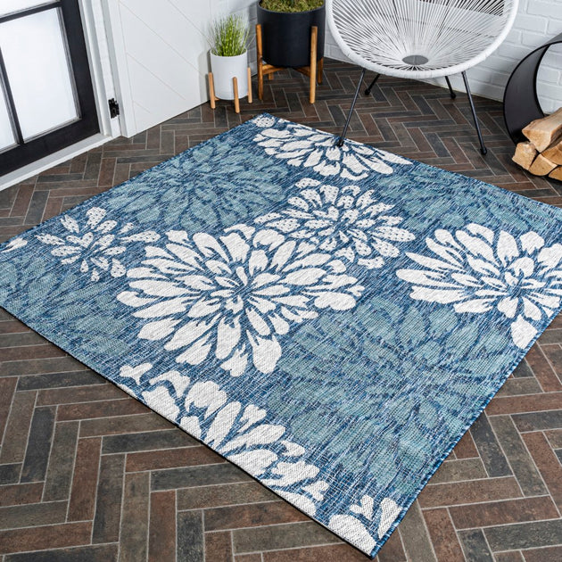 Jonathan Y Zinnia Rug Navy 2