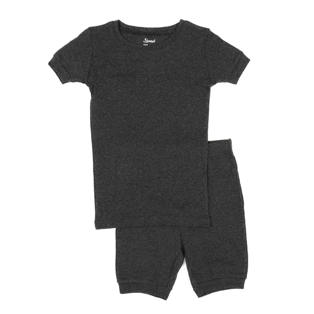 Leveret Kinder Zweiteilige Baumwoll Kurze Pyjamas 2