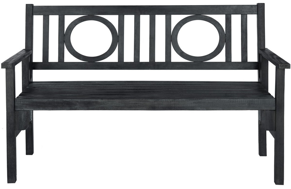 Safavieh Piedmont Folding Bench Grey 2