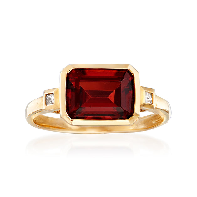 Ross-Simons Garnet Ring Red US 8 5