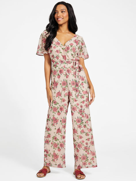 Guess Factory Noel Floral Jumpsuit Multi XSmall 2
