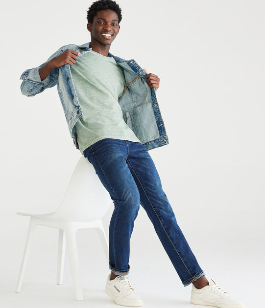 Aeropostale Slim Premium Air Jean Blau 27 x 28 3