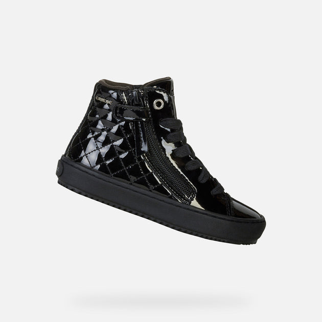 Geox Kalispera Diamond High Top Sneakers Black EU 34 4