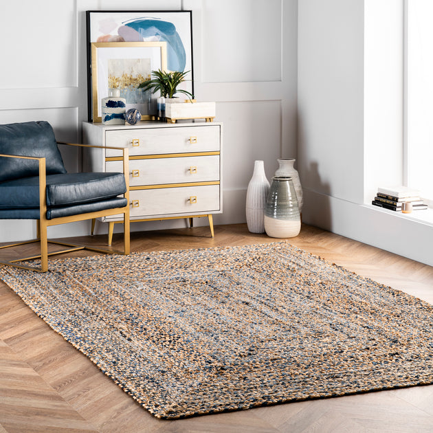 nuLOOM Eliz Area Rug Blue 2
