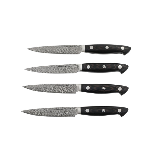 Zwilling Kramer Euroline Damascus 4 Piece Steak Knife Set 3