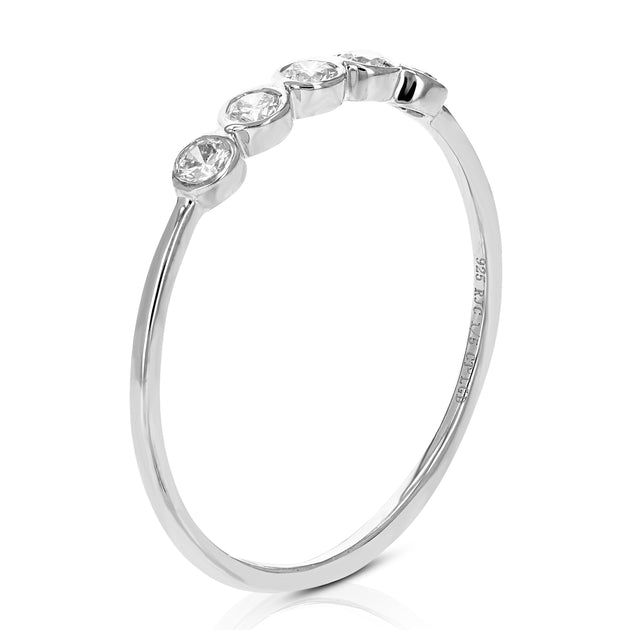 Vir Jewels Engagement Ring Silver US 7 3