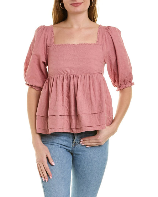 Auguste Joan Blouse Pink Small 2