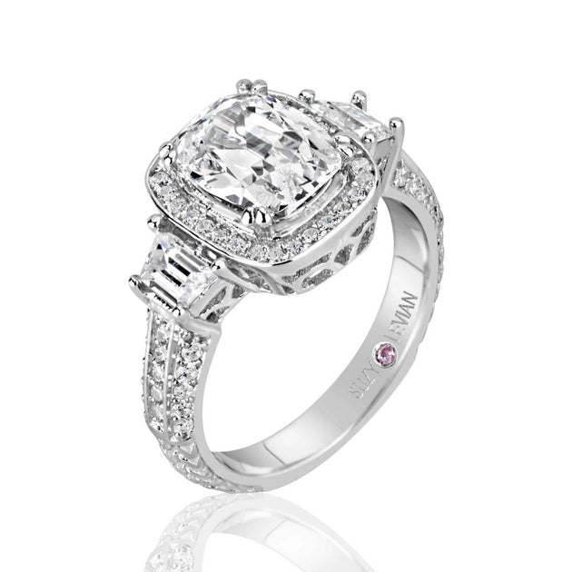 Suzy Levian Bridal Ring White US 5-6 2