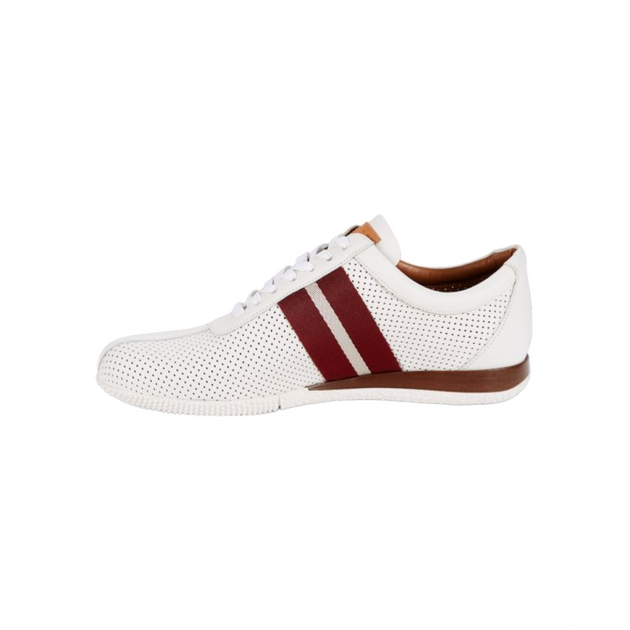 【送料&関税込】Bally Roar Sneakers In White Leather Bally Raise Leather Sneakers | White | FARFETCH