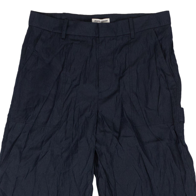 Opening Ceremony Collegiate Navy Silky Carpenter Pants Blue US 8 3