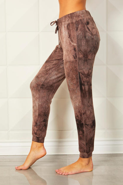 french kyss Tie Dye Jogger Brown XS 2