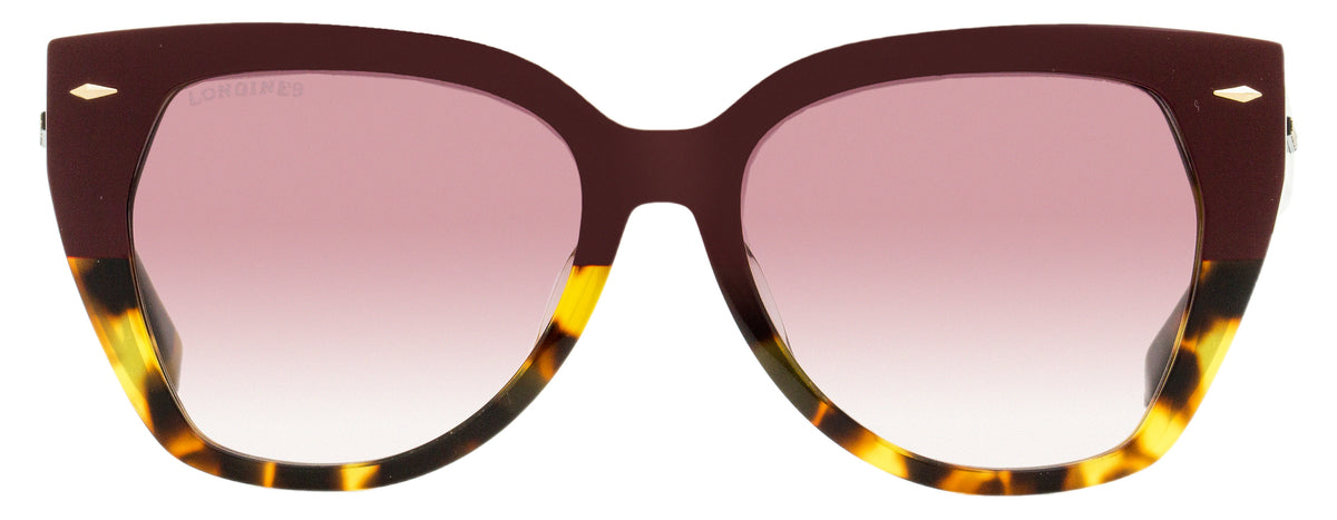 Longines LG0016H Sunglasses Bordeaux/Havana 55mm 3
