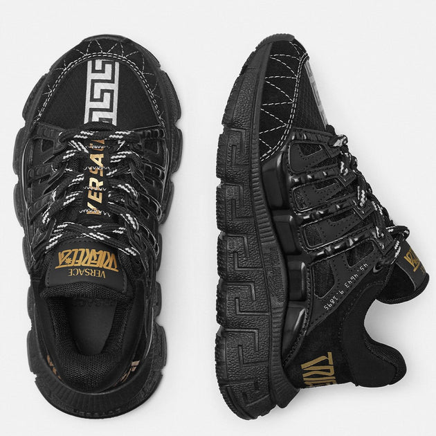Versace Trigreca Kids Trainers Black EU 32 3