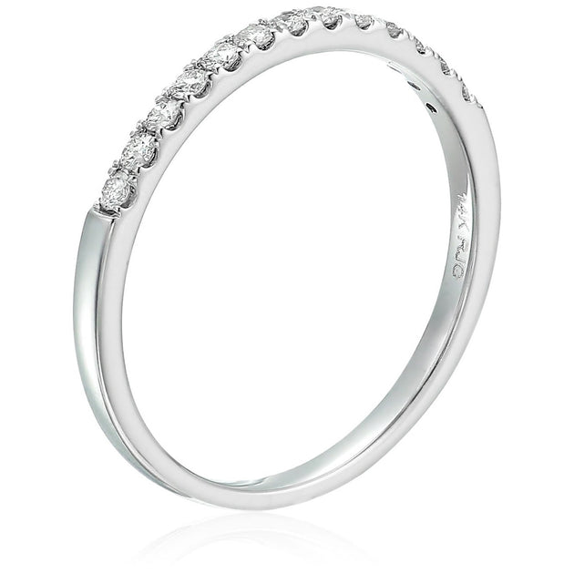 Vir Jewels Wedding Band 14k White Gold US 7.5 4
