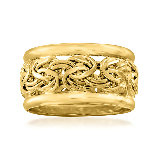 Ross-Simons Byzantine Ring Yellow Gold US 8 2