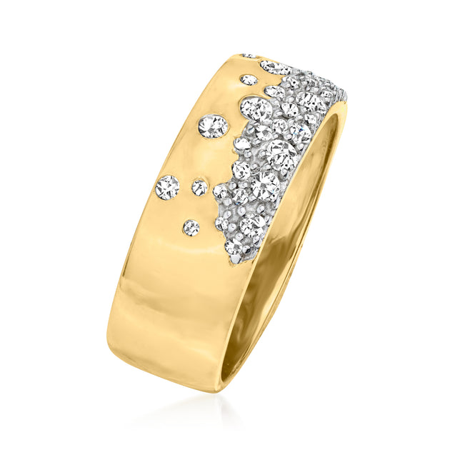 Ross-Simons Diamond Scatter Ring Gold US 6 4