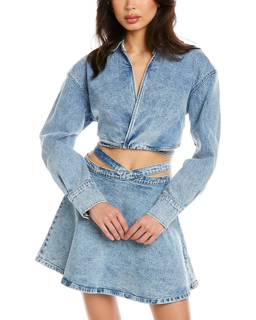 Le Jean Arielle Top Blue XSmall 2