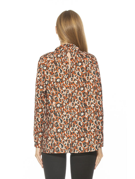 Alexia Admor Danielle Bluse Gold Medium 4