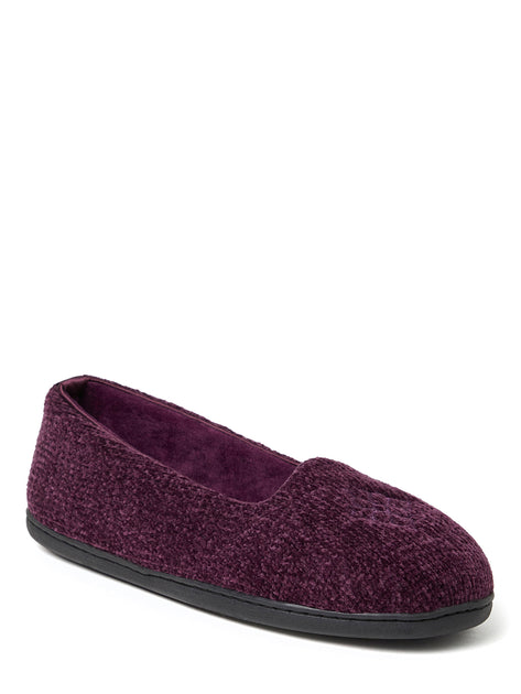 Dearfoams Rebecca Chenille Slipper Multi Large 2