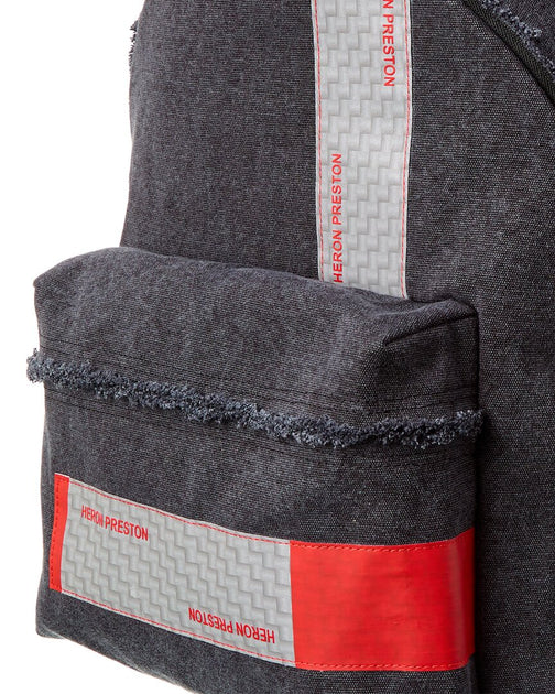 Heron Preston HP Tape Canvas Rucksack 5