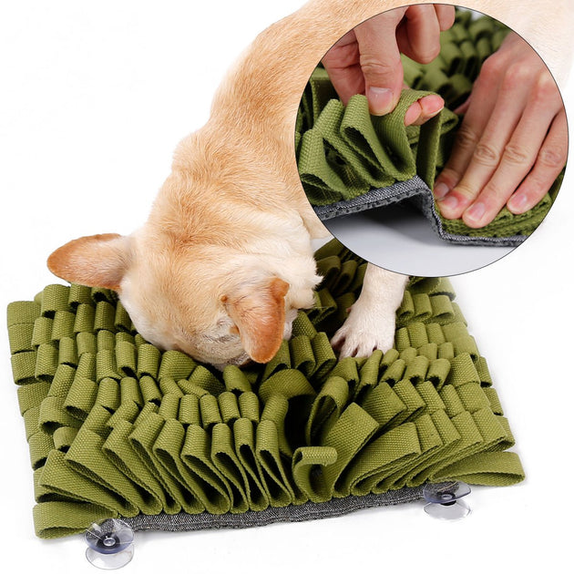 Pet Life Sniffer Grip Snuffle Mat Brown 3
