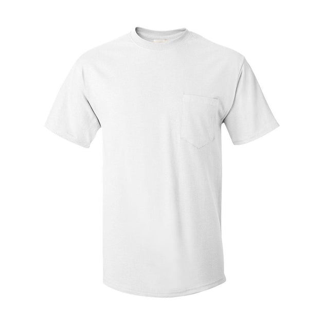 Hanes Authentic Pocket T-Shirt White XXXLarge 2