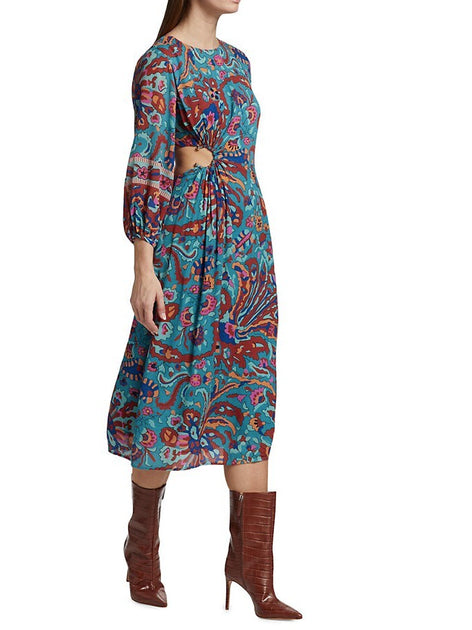 ba & sh Midikleid Multi Small 3