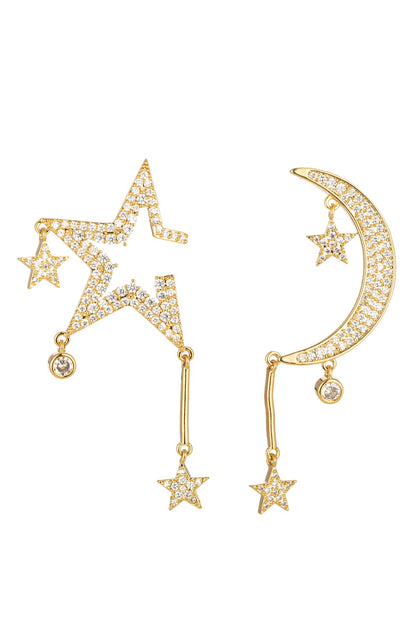 Candy Elix Earrings White Gold Tone 2