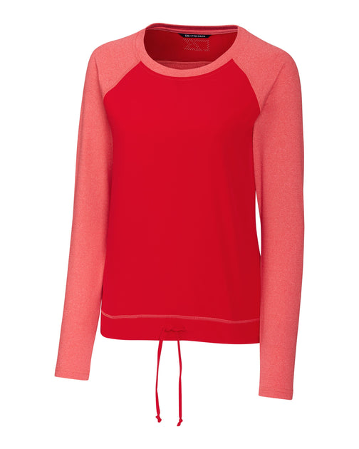 Cutter & Buck Response Lightweight Hybrid Pullover Coupe-vent Femme - Vert (Small) 4