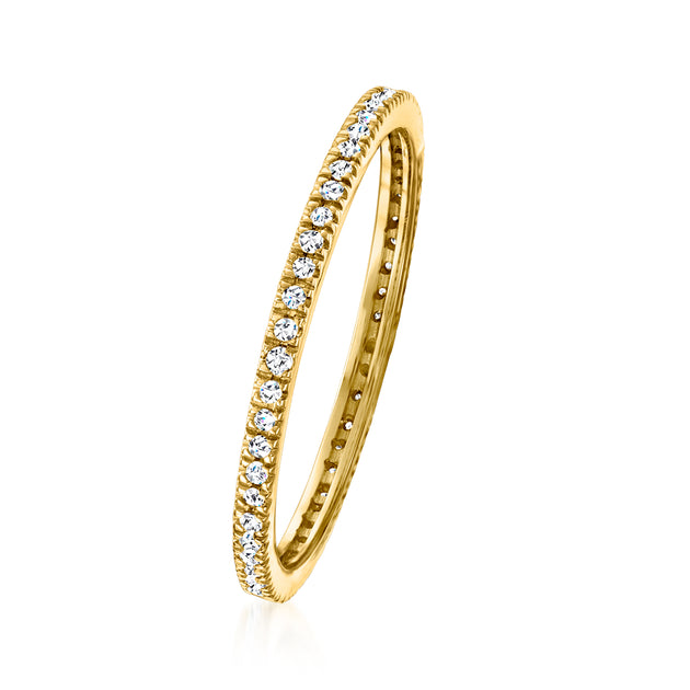 Ross-Simons RS Pure Diamond Eternity Band White US 8 5