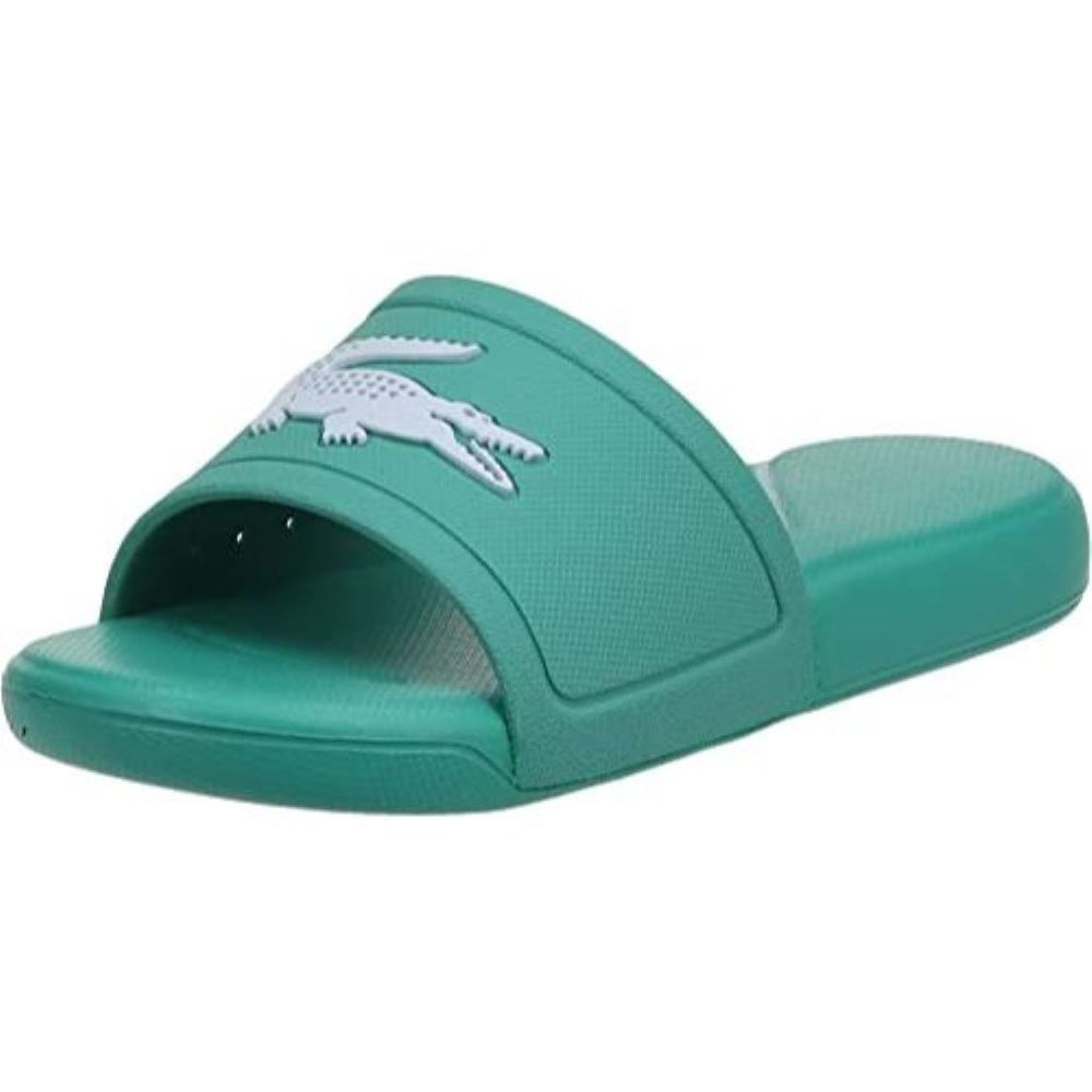 Lacoste Green Logo Slides | ShopSimon display picture 3