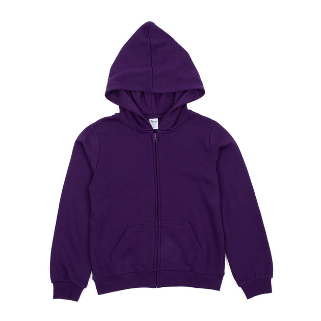 Leveret Sweat à Capuche Enfant Vert avec Fermeture Éclair US 8 2