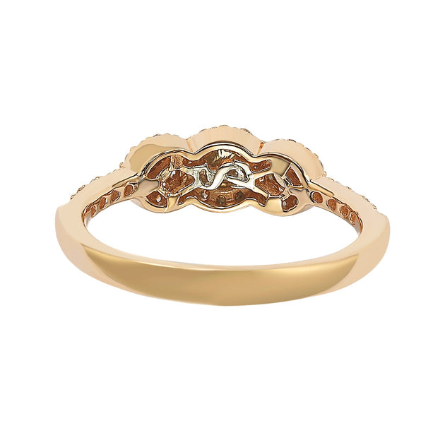 Suzy Levian Rose Petite Ring Schwarz US 5.5 3