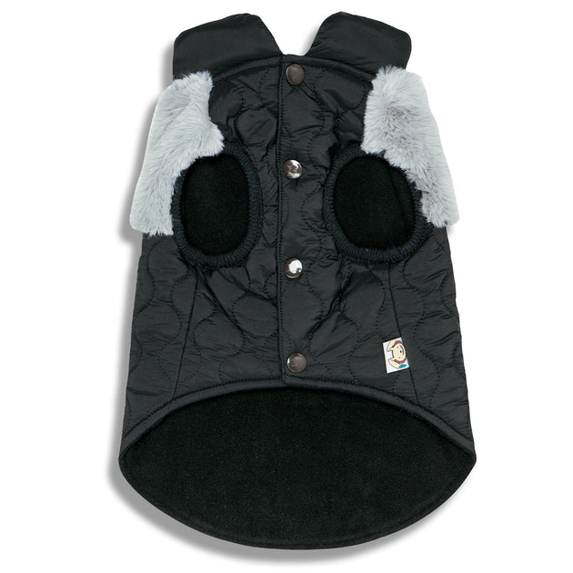 Touchdog Furrost-Bite Dog Jacket Green Large 3