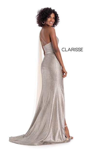 Clarisse 8170 Evening Gown Beige US 2 4