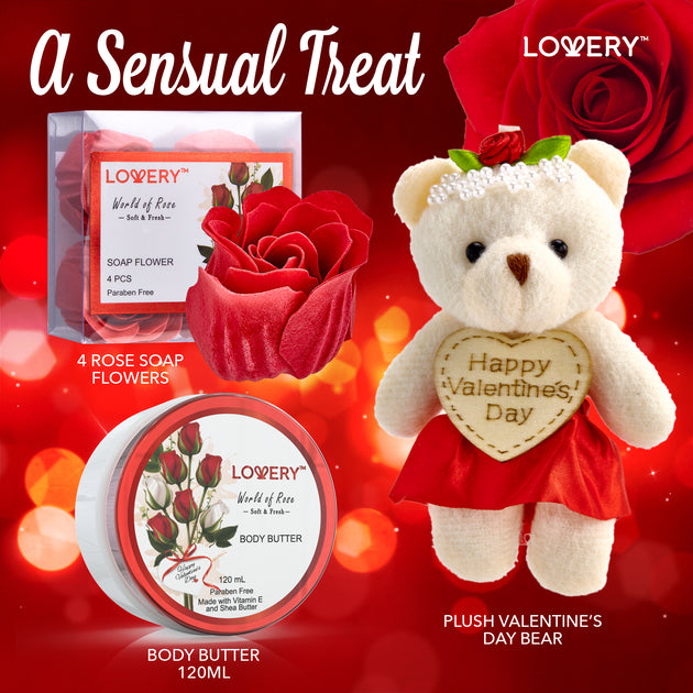 Lovery Spa Geschenkkorb Red Rose 4