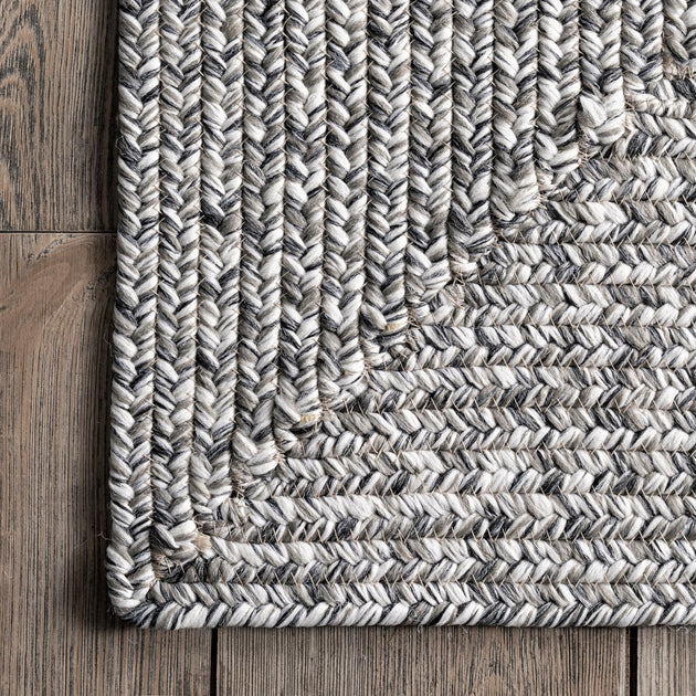 nuLOOM Braided Lefebvre Indoor Outdoor Rug 4