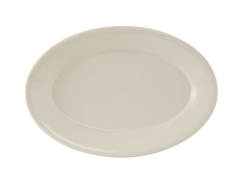 Tuxton Reno Oval Platter White 12 Pieces 2