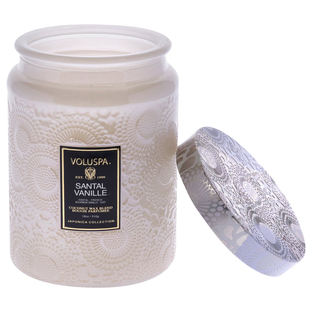 Voluspa Santal Vanille Large Candle Multi 18 oz 2